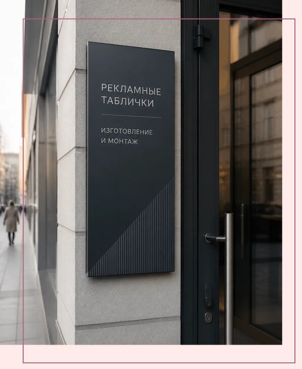 Рекламные таблички в Карабулаке по цене от 4648 р. | Аванза-Крб